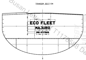 Imo Number IMO NUMBER & NET TONNAGE MARKS PLAN – AMARINE