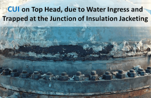 Typical location of CUI corrosion on Pressure Vessel and Storage Tank ...
